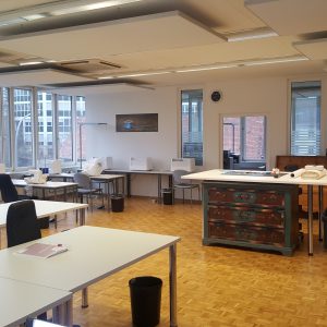 Lernumgebung an der Fachschule für Mode und Schnitt
