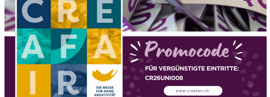 Besuche uns an der CREAFAIR Zürich